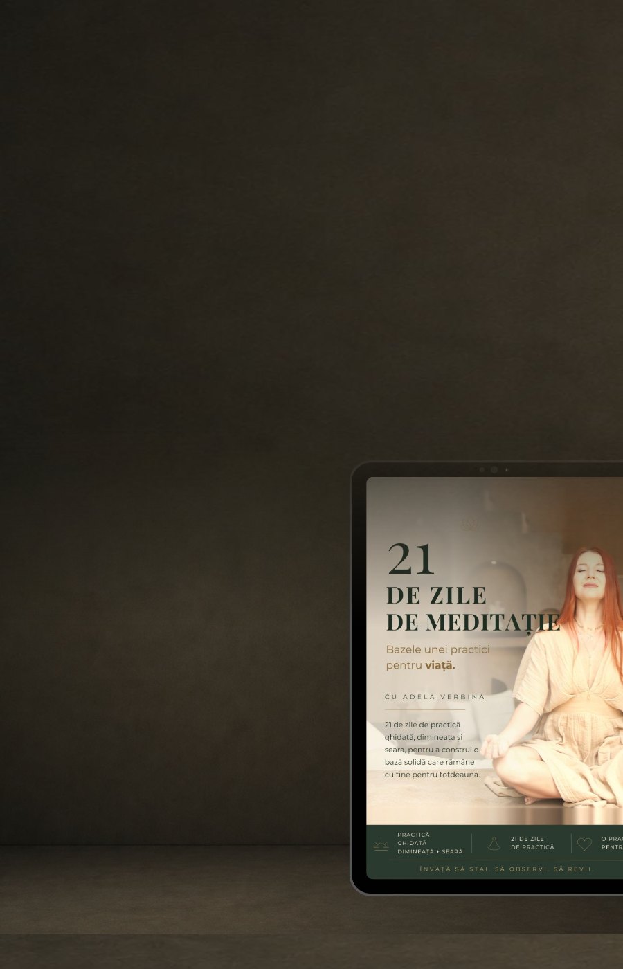 Curs de meditație 21 de zile
