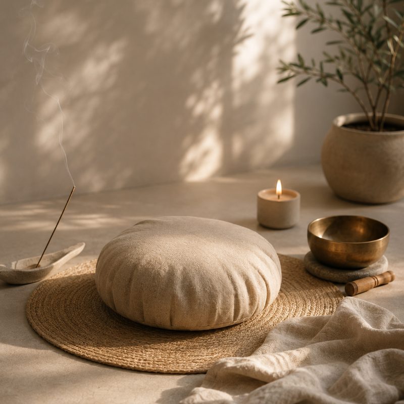 Practică de meditație — spațiu liniștit